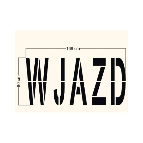Szablon Wjazd